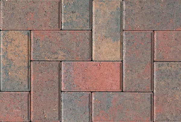 Autumn Red Block Paving Stoke on Trent