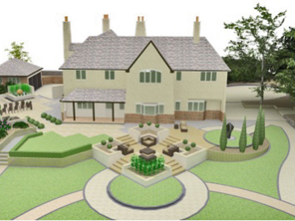 3D Garden Design Alderley Edge