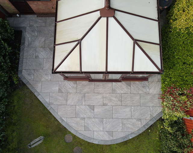 Porcelain Paving Installed in Stoke on Trent