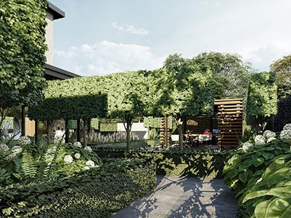 3D Garden Design Nantwich in Cheshire
