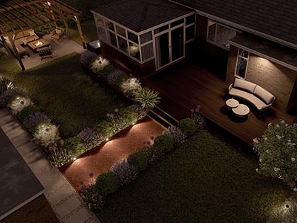 3D Garden Design Nantwich in Cheshire