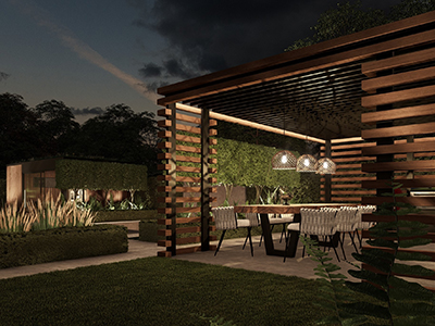 3D Garden Design Nantwich in Cheshire